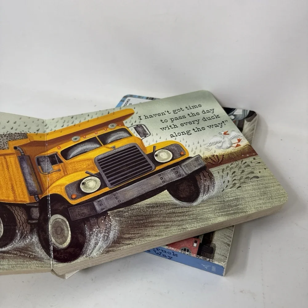 Little Blue Truck & Leads the Way board books - Board Book Lot Of 2